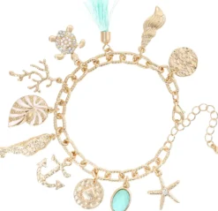 Bijou Brigitte Armbänder Gold|Maritimer Schmuck>Armband - Ocean Wonder gold