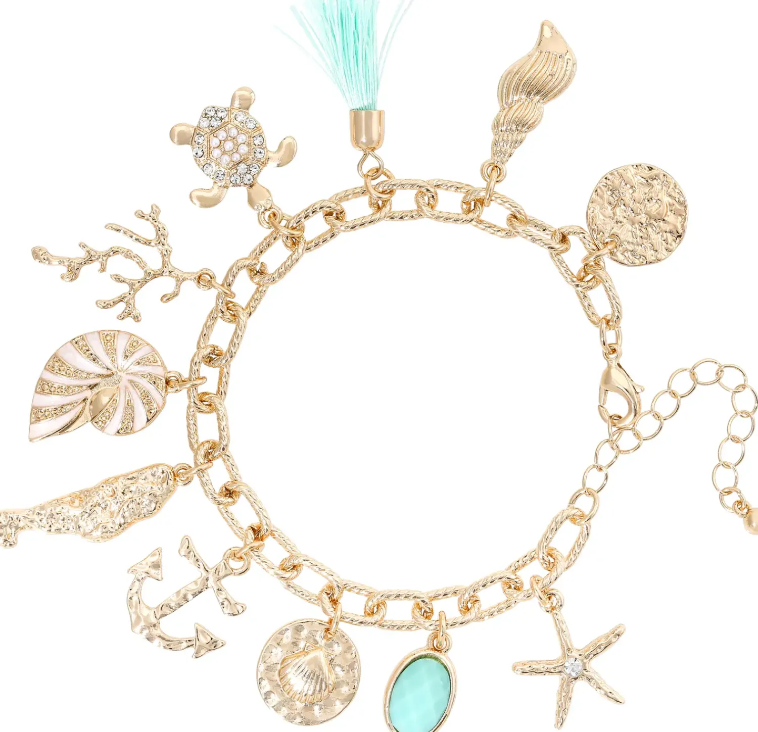 Bijou Brigitte Armbänder Gold|Maritimer Schmuck>Armband - Ocean Wonder gold