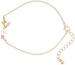 Bijou Brigitte Blumenschmuck|Muschelschmuck>Armband - Opal Blossom roségold