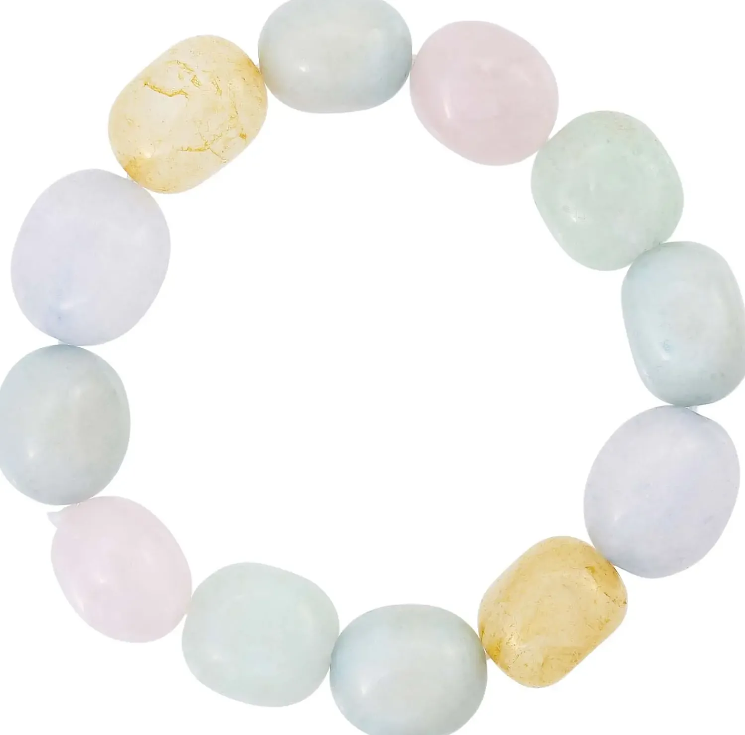 Bijou Brigitte Edelsteinarmbänder|Bunte Armbänder>Armband - Pastel Stones mehrfarbig