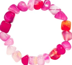 Bijou Brigitte Edelsteinarmbänder>Armband - Agate pink