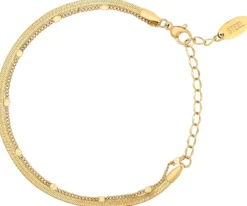 Bijou Brigitte Armbänder Gold|Edelstahlarmbänder>Armband - Pretty Steel gold