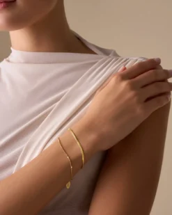 Bijou Brigitte Armbänder Gold|Edelstahlarmbänder>Armband - Pretty Steel gold
