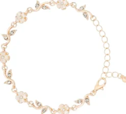 Bijou Brigitte Blumenschmuck>Armband - Rose Garden roségold