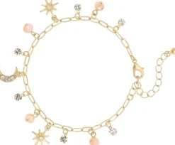 Bijou Brigitte Armbänder Gold>Armband - Rose Moon gold