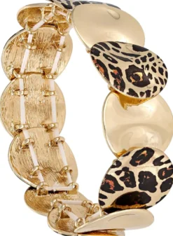 Bijou Brigitte Armbänder Gold|Leo-Schmuck>Armband - Safari Chic gold