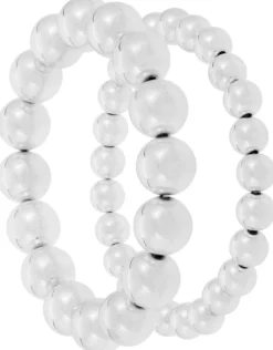 Bijou Brigitte Perlenarmbänder>Armband-Set - Chrome Duo silber