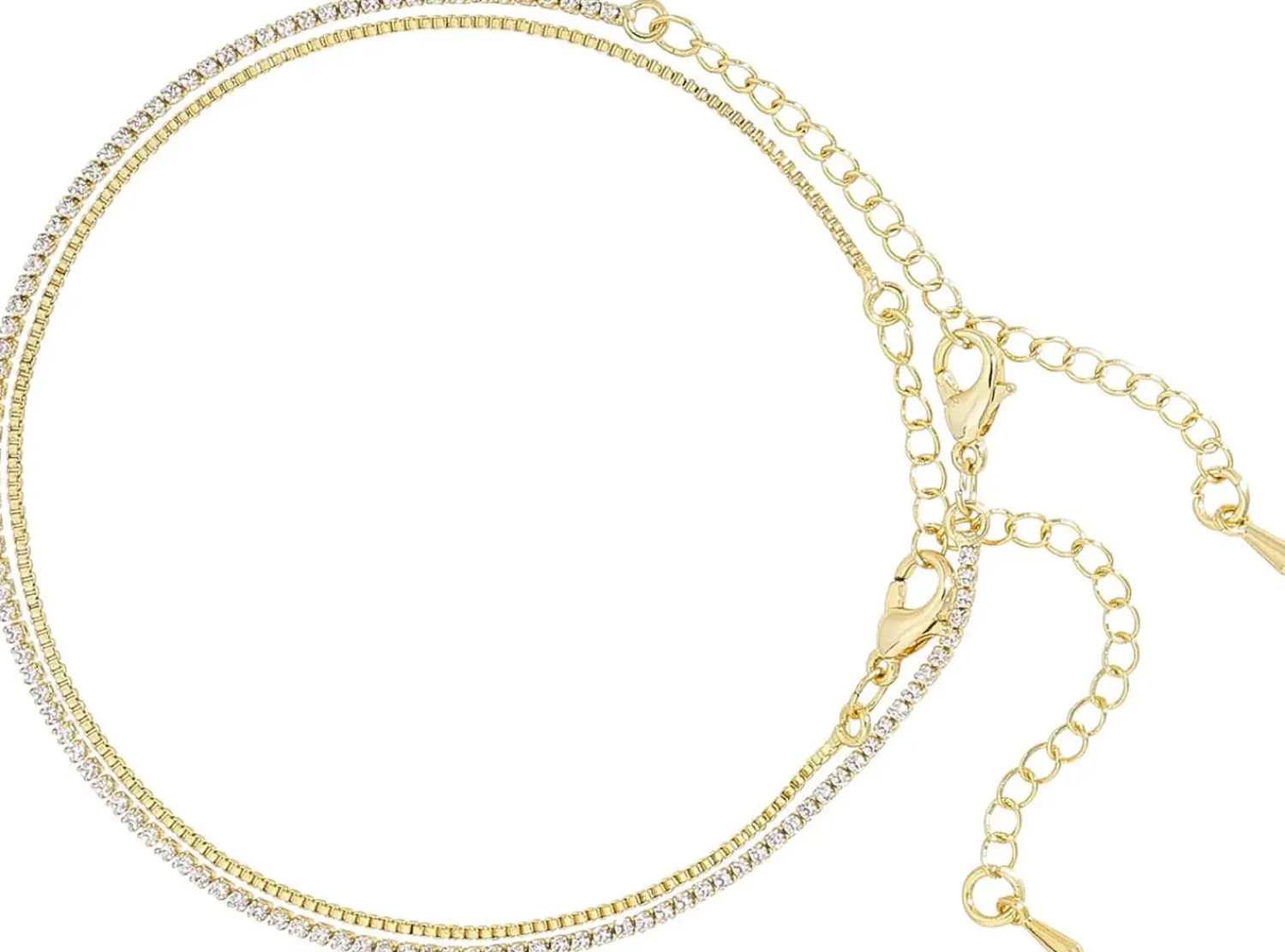 Bijou Brigitte Armbänder Gold|Basics>Armband-Set - Filigree Duo gold