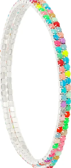 Bijou Brigitte Bunte Armbänder|Bunter Schmuck>Armband-Set - Filigree Rainbow mehrfarbig