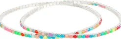Bijou Brigitte Bunte Armbänder|Bunter Schmuck>Armband-Set - Filigree Rainbow mehrfarbig