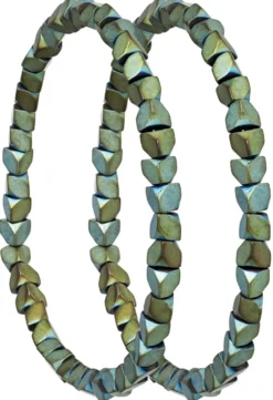 Bijou Brigitte Edelsteinarmbänder|Boho-Schmuck>Armband-Set - Green Gems grün
