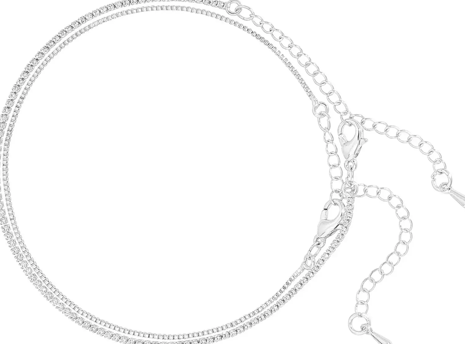 Bijou Brigitte Basics>Armband-Set - Silver Grace silber