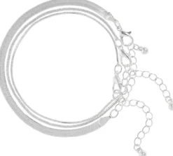 Bijou Brigitte Basics>Armband-Set - Splendid Silver silber