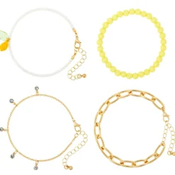 Bijou Brigitte Armbänder Gold>Armband-Set - Yellow Lemon gold, gelb