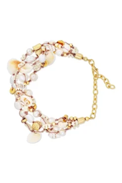 Bijou Brigitte Muschelschmuck>Armband - Shell Dream beige