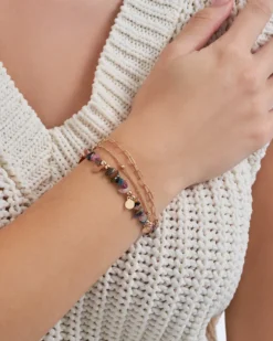 Bijou Brigitte Edelsteinarmbänder|Armbänder Gold>Armband - Shiny Aventurine gold