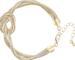 Bijou Brigitte Armbänder Gold>Armband - Shiny Knot gold