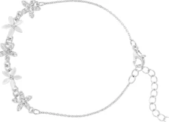 Bijou Brigitte Edelsteinarmbänder|Blumenschmuck>Armband - Silver Blossom silber