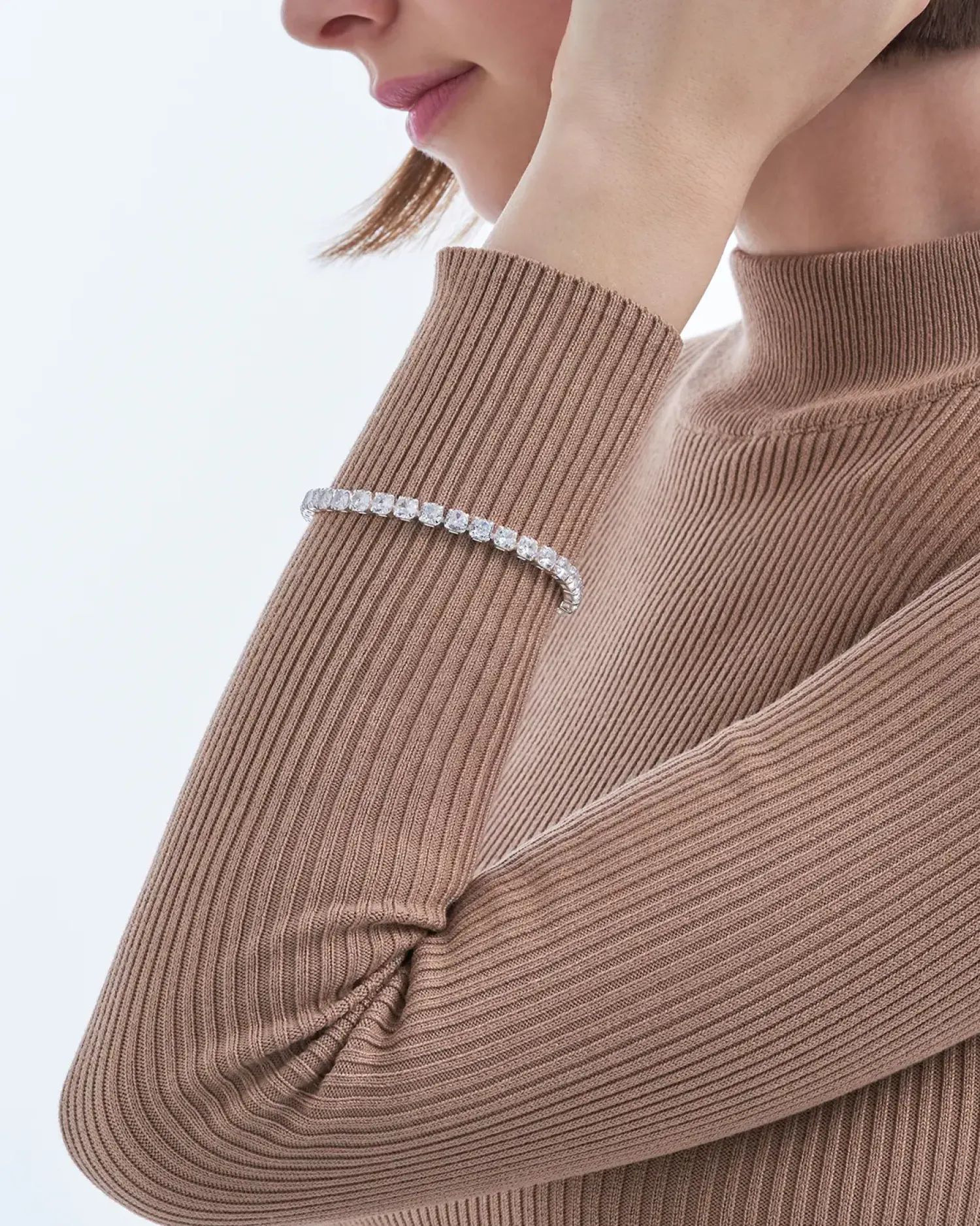 Bijou Brigitte Basics>Armband - Silver Ice silber