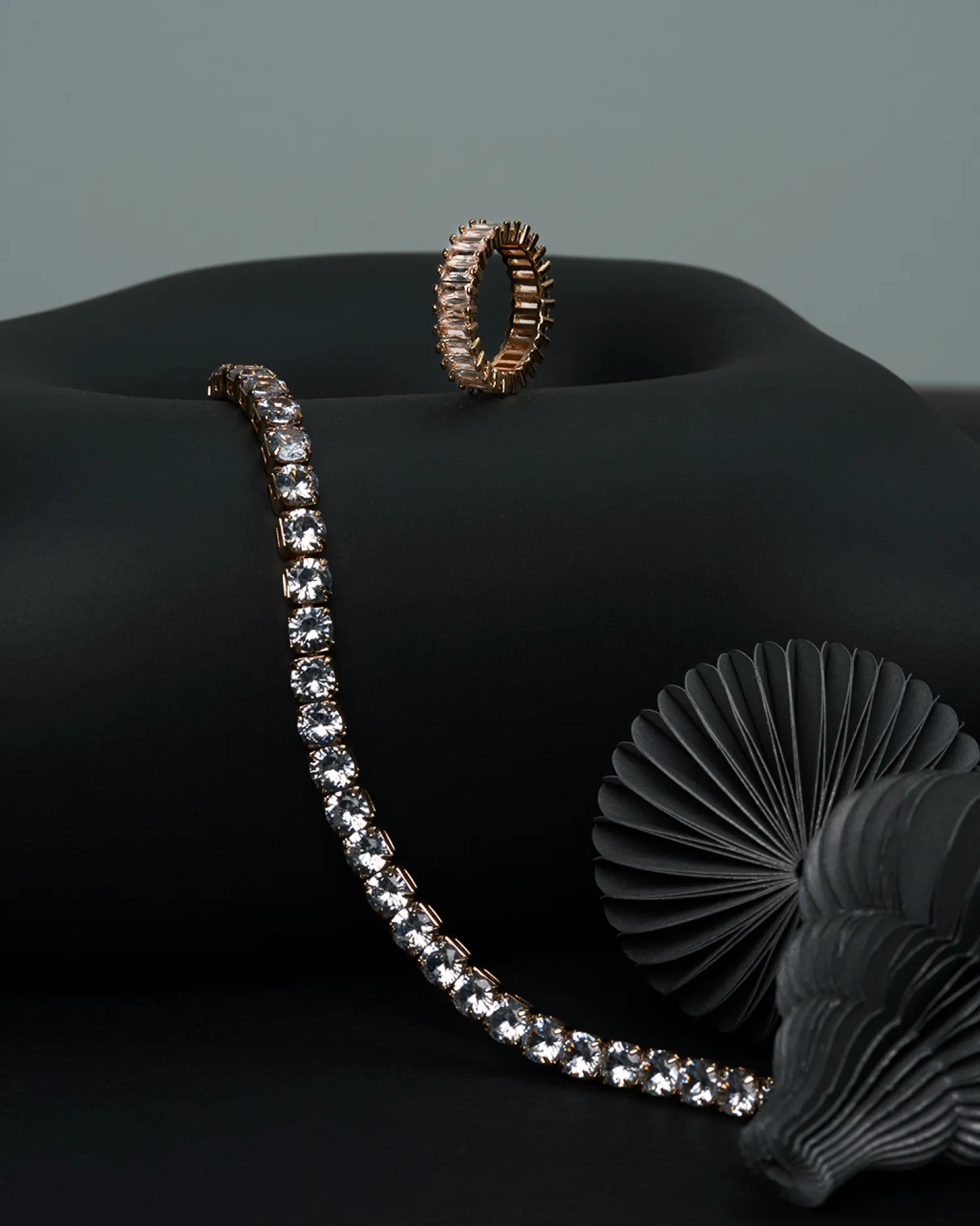 Bijou Brigitte Basics>Armband - Silver Ice silber