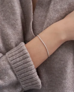 Bijou Brigitte Armbänder 925Er Silber|Basics>Armband - Silver Twist silber