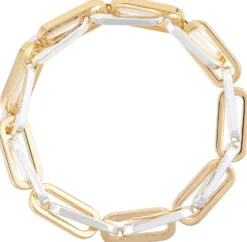 Bijou Brigitte Armbänder Gold>Armband - Simple Bicolor gold, silber