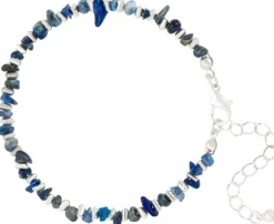 Bijou Brigitte Edelsteinarmbänder|Boho-Schmuck>Armband - Simple Lapis blau