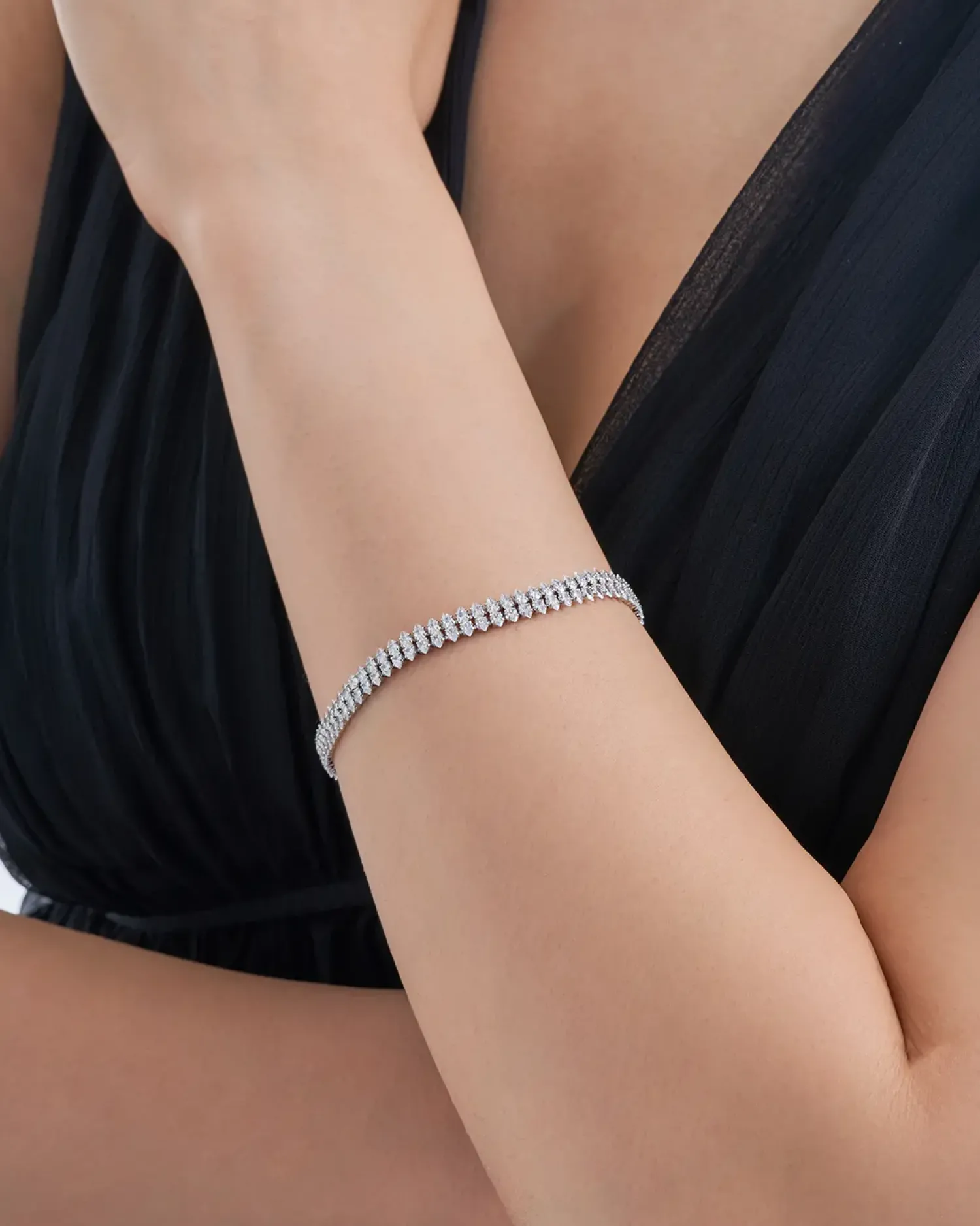 Bijou Brigitte Für Bestimmte Personen>Armband - Simple Zirconia silber