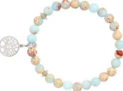 Bijou Brigitte Edelsteinarmbänder>Armband - Sky Blue türkis, blau