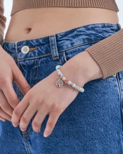 Bijou Brigitte Edelsteinarmbänder>Armband - Sky Blue türkis, blau