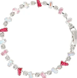 Bijou Brigitte Für Bestimmte Personen>Armband - Sparkling Square rosa, silber