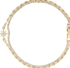 Bijou Brigitte Armbänder Gold>Armband - Sparkling Star gold