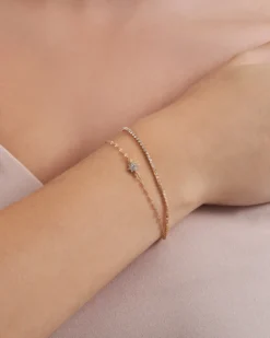 Bijou Brigitte Armbänder Gold>Armband - Sparkling Star gold