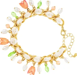 Bijou Brigitte Bunte Armbänder|Blumenschmuck>Armband - Spring Dream mehrfarbig