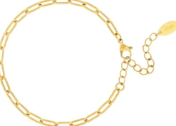 Bijou Brigitte Edelstahlschmuck In Gold|Armbänder Gold>Armband - Steel Basic gold