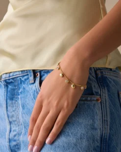 Bijou Brigitte Edelstahlschmuck In Gold|Armbänder Gold>Armband - Steel Shells gold