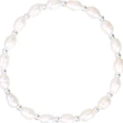 Bijou Brigitte Perlenschmuck|Perlenarmbänder>Armband - Summer Pearls weiß