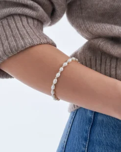 Bijou Brigitte Perlenschmuck|Perlenarmbänder>Armband - Summer Pearls weiß