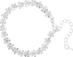 Bijou Brigitte Brautschmuck|Hochzeitsgäste>Armband - Sweet Flower silber
