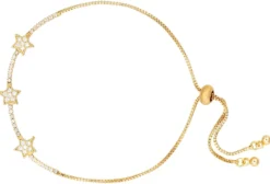 Bijou Brigitte Armbänder Gold>Armband - Three Stars gold