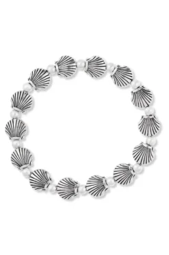 Bijou Brigitte Maritimer Schmuck|Muschelschmuck>Armband - Tiny Shells silber