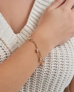 Bijou Brigitte Armbänder Gold>Armband - Triple Sparkle gold