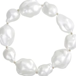 Bijou Brigitte Perlenschmuck|Perlenarmbänder>Armband - White Breeze weiß