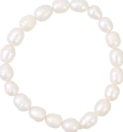 Bijou Brigitte Perlenschmuck|Perlenarmbänder>Armband - White Pearl weiß