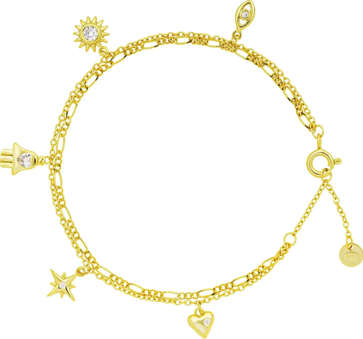 Bijou Brigitte Armbänder 925Er Silber|Armbänder Gold>Armband - Winter Pendants gold