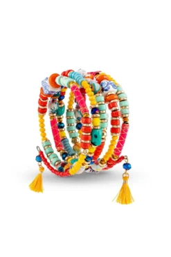 Bijou Brigitte Bunte Armbänder|Bunter Schmuck>Armband - Wonderful Beads mehrfarbig