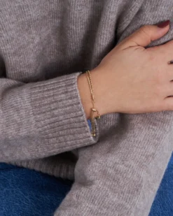 Bijou Brigitte Armbänder Gold>Armband - Zirconia Gleam gold