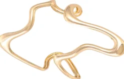 Bijou Brigitte Armbänder Gold|Armreifen>Armreif - Asymmetrical Catch gold
