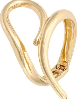 Bijou Brigitte Armbänder Gold|Armreifen>Armreif - Asymmetrical Elegance gold
