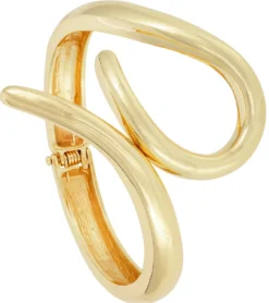 Bijou Brigitte Armbänder Gold|Armreifen>Armreif - Asymmetrical Elegance gold